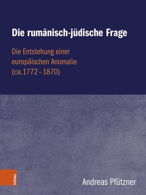cover image of Die rumänisch-jüdische Frage